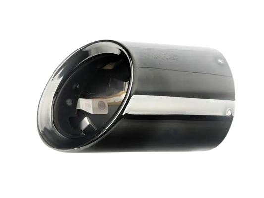 Genuine BMW 18305A27118 Tailpipe Trim Black Gloss