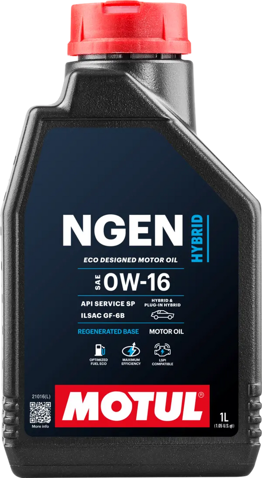 MOTUL NGENHYBRID0W161L Engine Oil