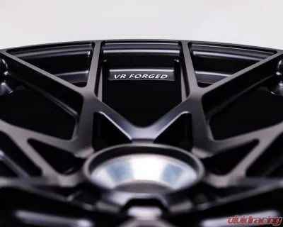 Vivid Racing VRF-DX1-992-CLK-MBLK VR Forged DX1 Wheel Set Porsche 992 GT3 | Turbo | Carrera Centerlock 20x9.5 21x12 Matte Black