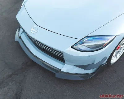 Vivid Racing VR-400Z-602 VR Aero Carbon Fiber Front Bumper Canards Nissan Z 2023+