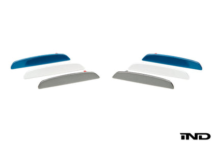 IND F85 X5M Painted Rear Reflector Set