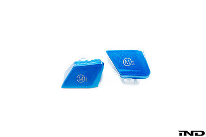 IND F10 M5 / F1X M6 Polar Blue M1 / M2 Button Set