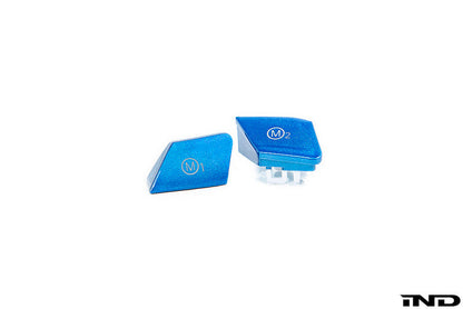 IND F85 X5M / F86 X6M Polar Blue M1 / M2 Button Set