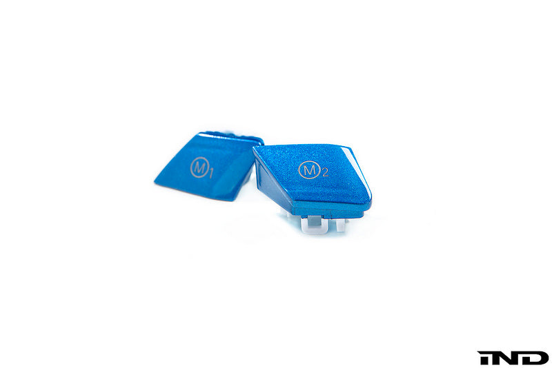 IND F87 M2 Competition Polar Blue M1 / M2 Button Set