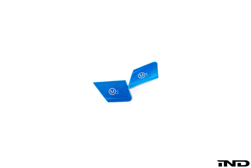 IND F87 M2 Competition Polar Blue M1 / M2 Button Set