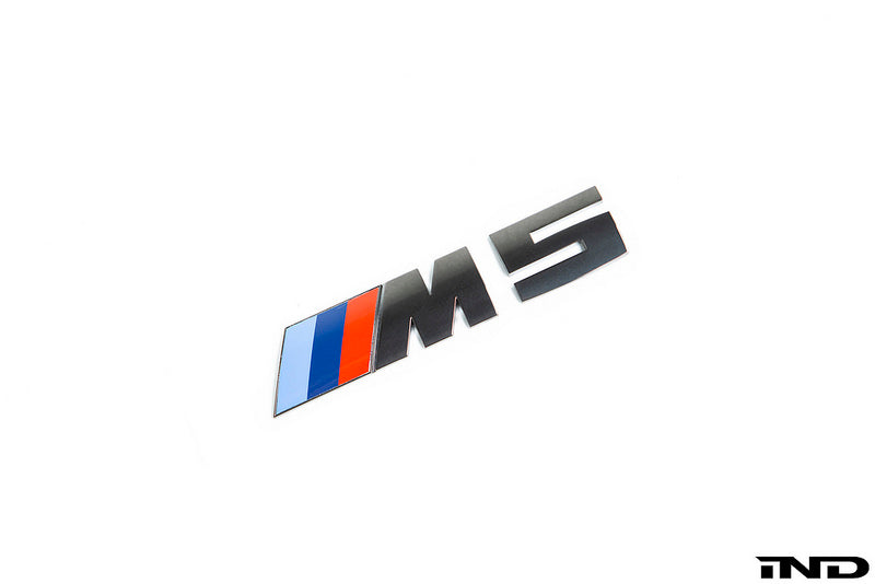 IND F90 M5 Painted Trunk Emblem