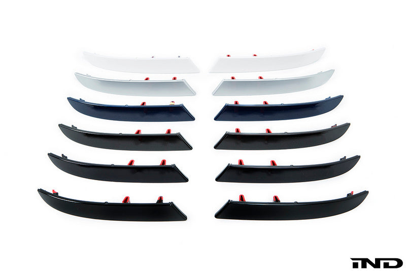 IND F97 X3M / G01 X3 Pre-LCI Painted Rear Reflector Set