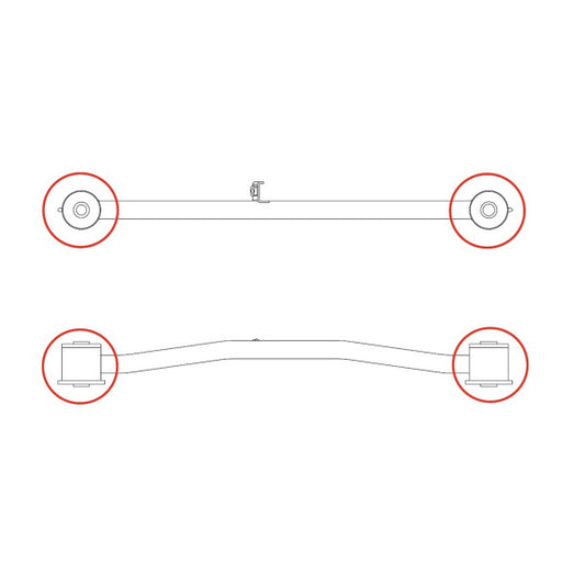 CTR CTRGV1013 Control/Trailing Arm Mounting