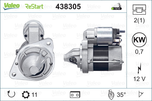 VALEO VAL438305 Starter