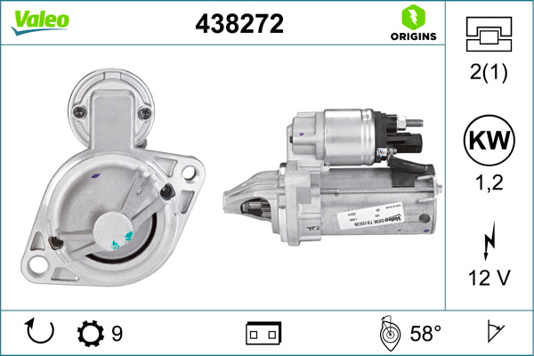 VALEO VAL438272 Starter