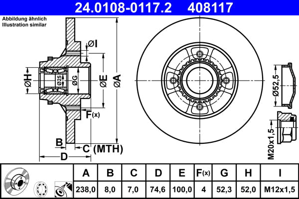 TRW MOTO PFK145 Disc Brake Pad Accessory Kit