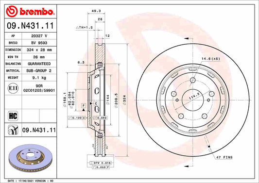 4 RIDE AB18-3124 Disc Brake Caliper Repair Kit