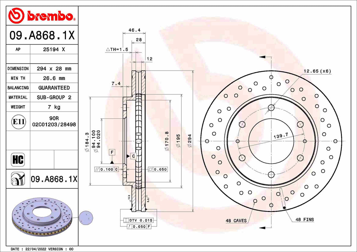 DELPHI LH7779 Brake Hose