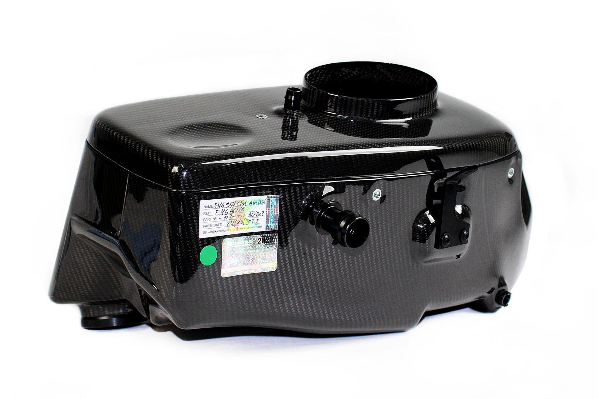Karbonius E46AD09 Carbon Fibre Airbox OEM Style - BMW E46 M3 / Z4M