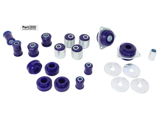 SuperPro KIT043CADJK Land Rover Front and Rear Essential Vehicle Kit