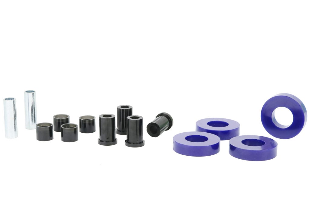 SuperPro KIT065HK Front & Rear Leaf Spring Bushing Kit for Toyota Courier & Radier - Mazda B-Series 1985-2006