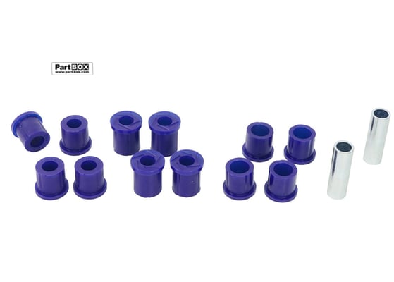 SuperPro KIT065K Rear Leaf Spring - Bushing Kit - Ford Courier & Radier / Mazda B-Series 1985-2006