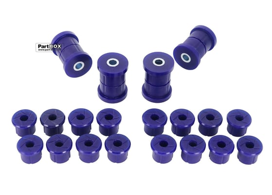 SuperPro KIT068K Front and Rear Leaf Spring - Bushing Kit for Holden Drover & Suzuki Sierra/SJ (1981 - 2004)