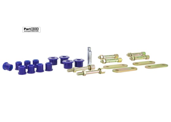 SuperPro KIT070SK Rear Greasable Shackle and Bush Kit