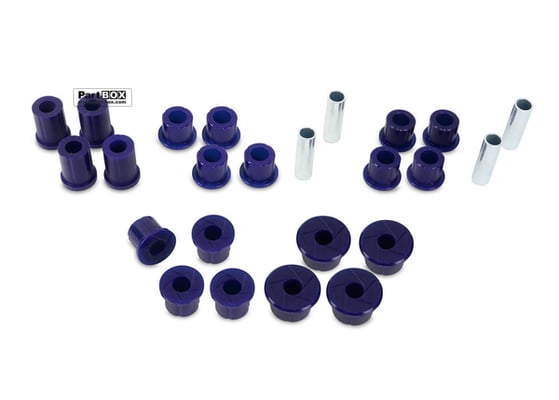 SuperPro KIT076K Nissan Patrol 1979-1988 Front and Rear Leaf Spring - Bushing Kit
