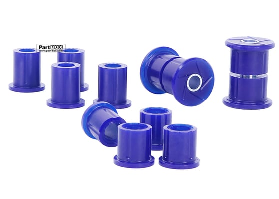 SuperPro KIT077K Toyota Hilux & Isuzu D-Max Rear Leaf Spring - Bushing Kit