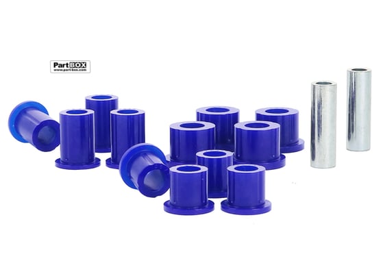 SuperPro KIT096K Rear Leaf Spring - Bushing Kit Toyota Hilux 2005-