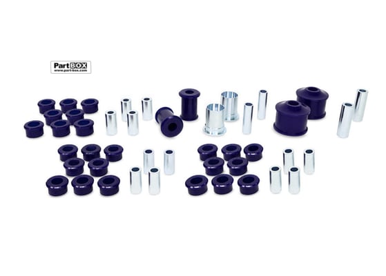 SuperPro KIT125K Front & Rear Enhancement Bushing Kit for Nissan 240SX & Silvia S13 (1989 - 1994)