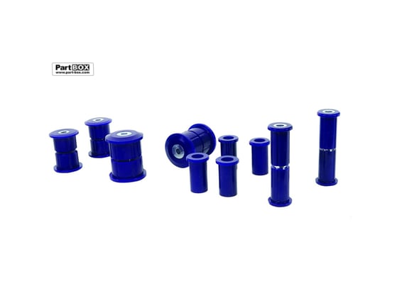 SuperPro KIT183K VW Amarok 2010-2022 Rear Leaf Spring - Rear Eye and Shackle Bushing Kit