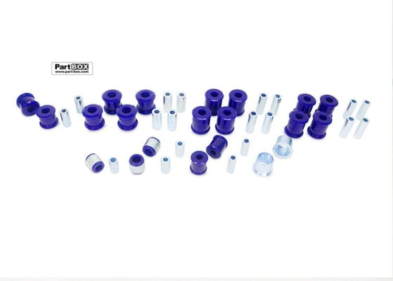 SuperPro KIT252K Jeep Wrangler JL 2017-ON Front and Rear Essential Vehicle Kit