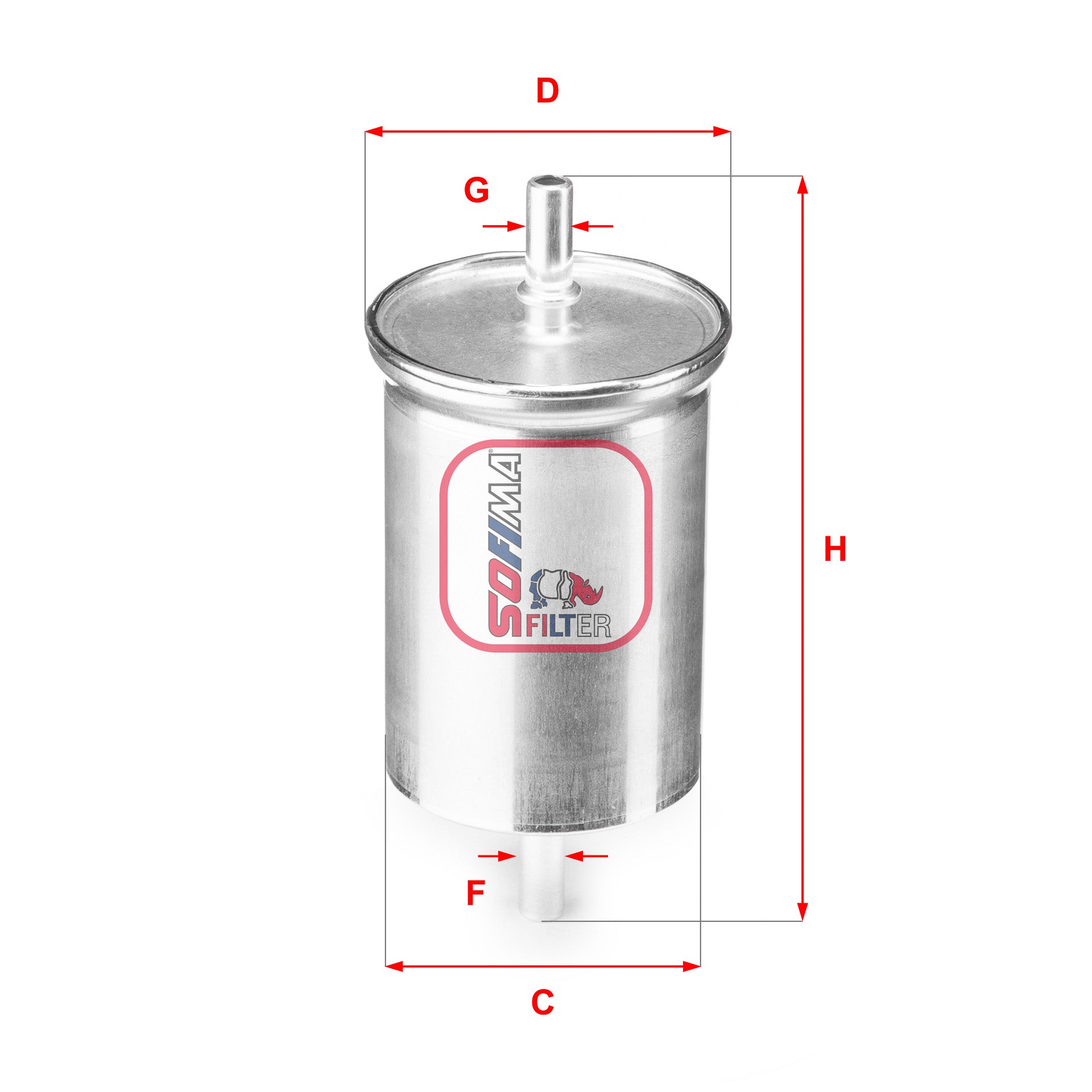 SOFIMA S1923B Fuel Filter