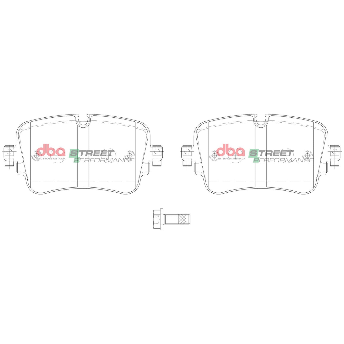 DBA DB15031SP High Performance Brake Pad Set