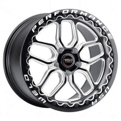 Weld S90780022P45 Laguna Beadlock S907 Wheel 18x10 5x120 ET45 BS7.25 Gloss Black MIL - DIA