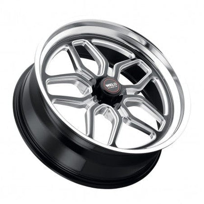 Weld S10728563500 Laguna S107 Wheel 22x8.5 5x120.65 ET6 BS5 Gloss Black MIL - DIA