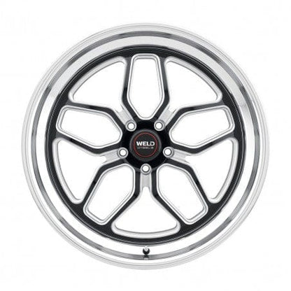 Weld S10722073675 Laguna S107 Wheel 22x12 5x127 ET6 BS6.75 Gloss Black MIL - DIA