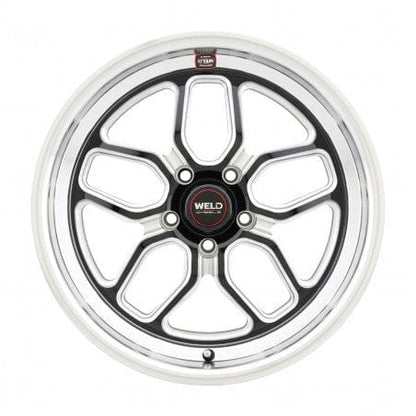 Weld S10799021P38 Laguna S107 Wheel 19x9 5x120 ET38 BS6.5 Gloss Black MIL - DIA