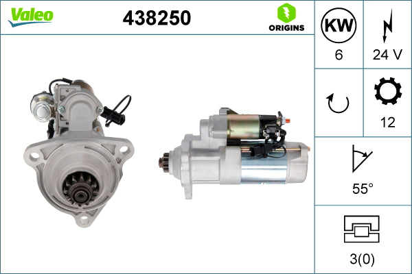 VALEO VAL438250 Starter