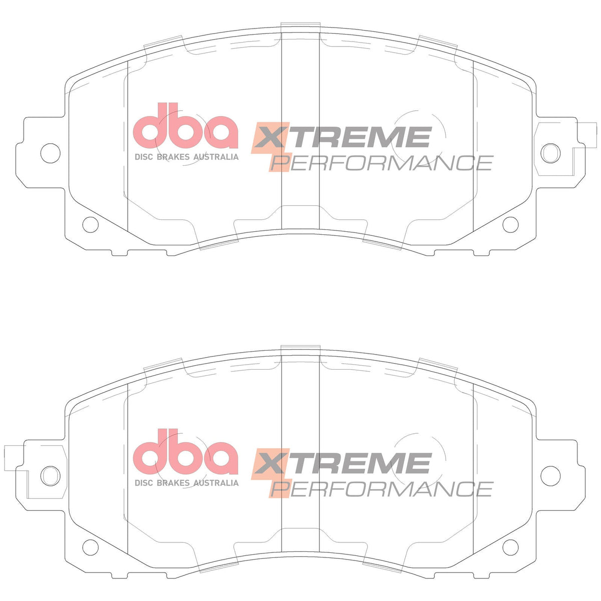 DBA DB15042XP High Performance Brake Pad Set