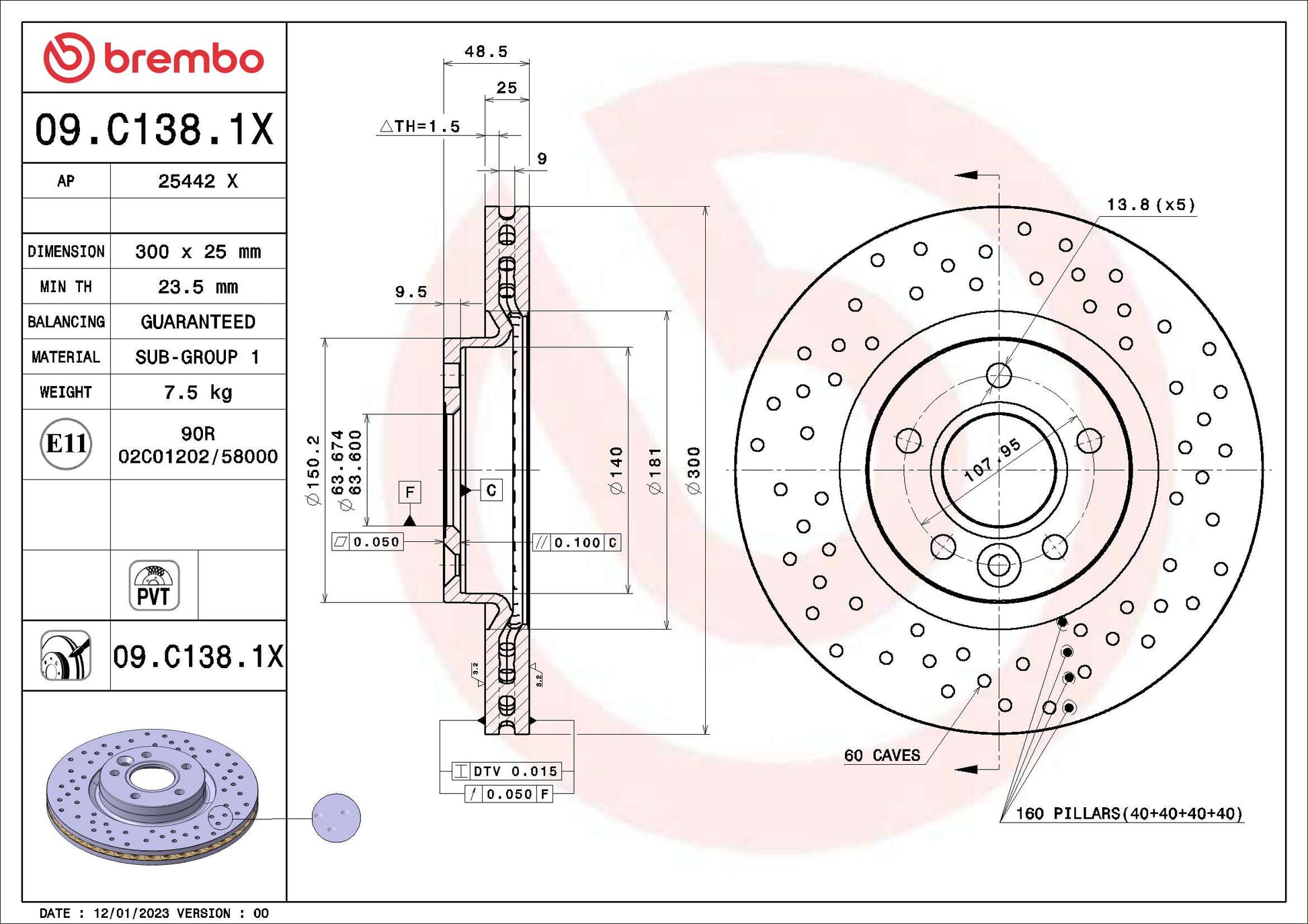 BBP 41502BBP Disc Brake Caliper Repair Kit