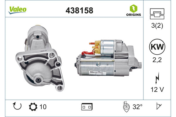 VALEO VAL438158 Starter