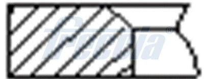 FRECCIA FR10-249100 Piston Ring Kit