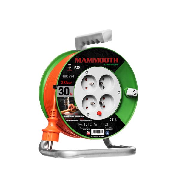 MAMMOOTH EXTDG5VVF3X130M4E Power Extension Cord