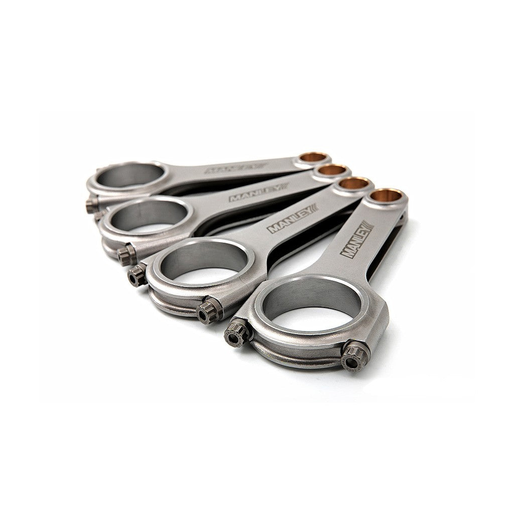 MANLEY 14022-4 CONNECTING ROD SET H-BEAM (150MM) FOR MITSUBISHI 4G63 ENGINE