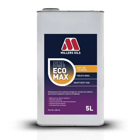 Millers Oils 6204GT Diesel Power Ecomax HD 5L