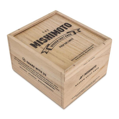 Mishimoto MMSK-WD-SWN Steel Core Woodgrain Shifter Knobs