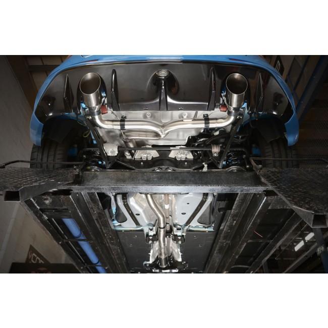 Cobra Exhaust Ford Focus RS (MK3) Venom Box Delete Race Cat Back Performance Exhaust