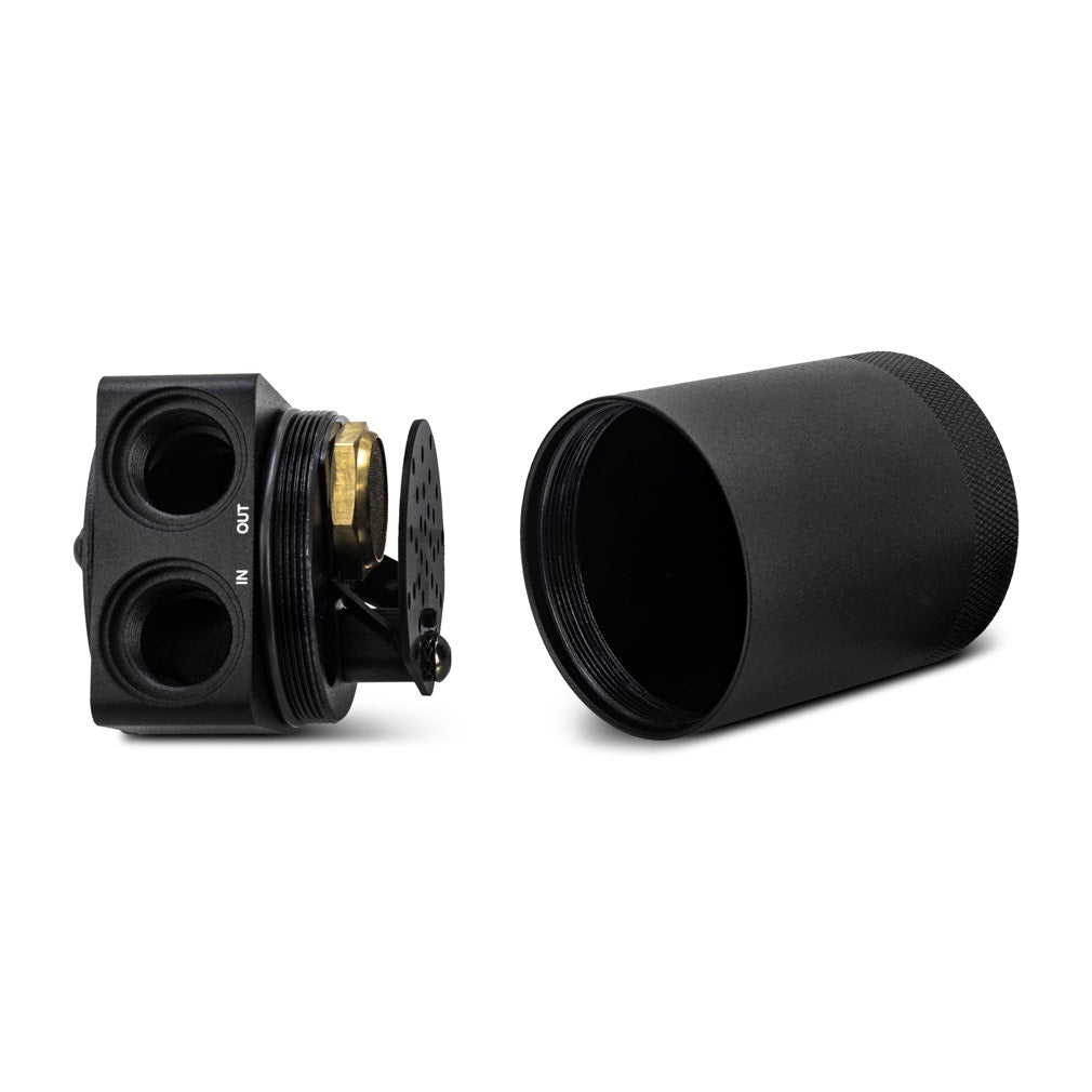 Mishimoto MMBCC-PPTWO Universal Baffled Oil Catch Can, Parallel Port