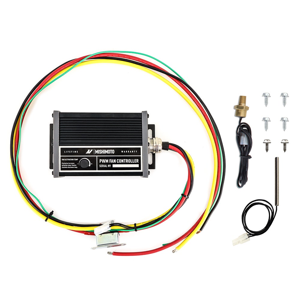 Mishimoto MMFAN-PWM-UBK Universal Pulse-Width Modulated (PWM) Fan Controller