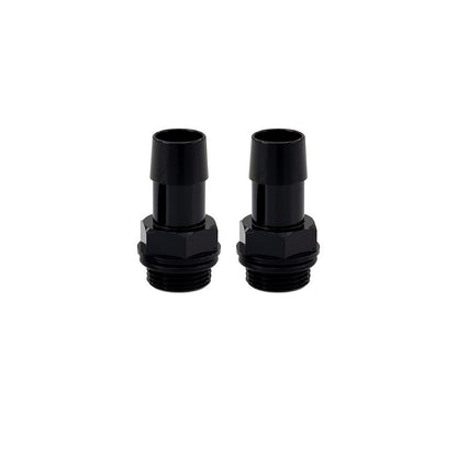 Mishimoto MMFT-M20-58BK M20x1.5 5/8", Hose Barb Aluminum Fittings, Pack of 2