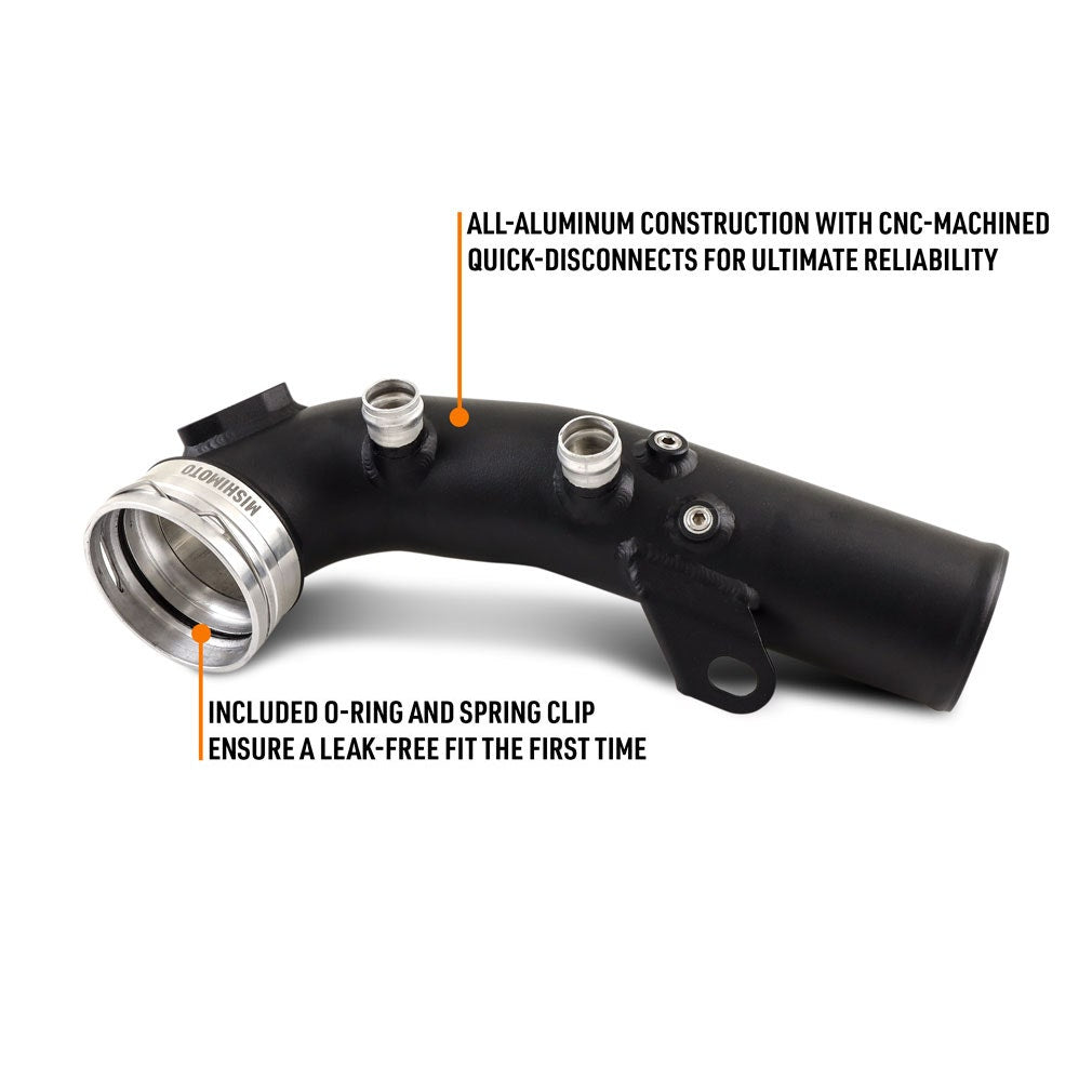 Mishimoto MMICP-N54-07 Performance Charge Pipe Kit, Fits BMW N54 2007-2013