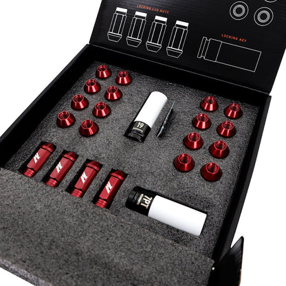 Mishimoto MMLG-15-20L Aluminum Locking Lug Nuts M12x1.5, 20pc Set